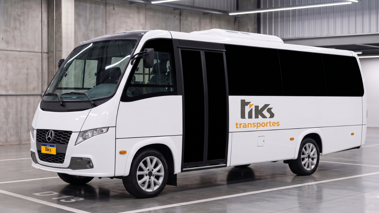 Microônibus Tiks Transportes